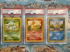 Charmander Squirtle Bulbasaur Base Set 1999 Pokemon Card Common WOTC