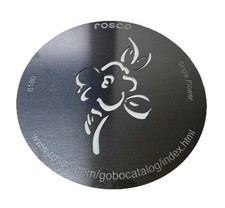 Rosco 8180 Single Flower Gobo Pattern - M Size
