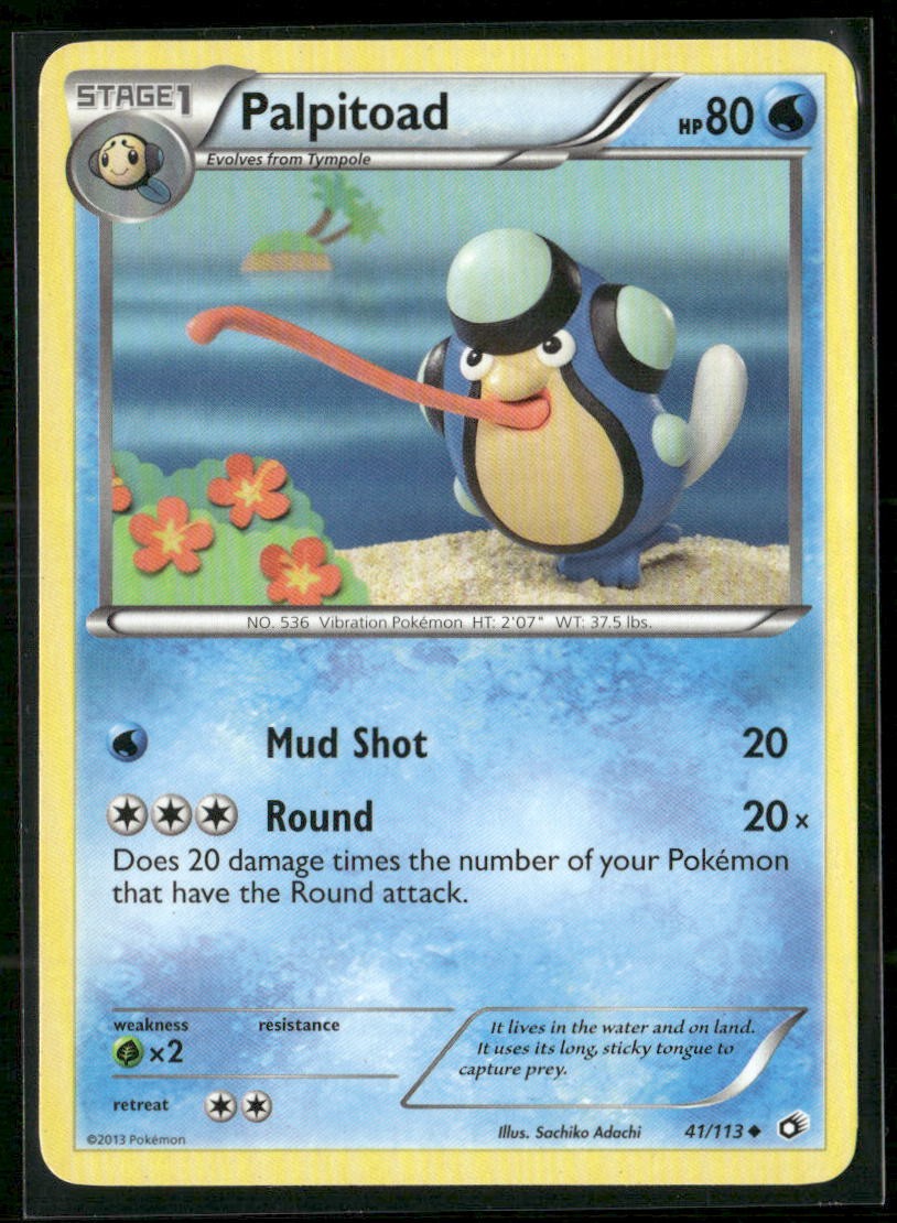 Palpitoad Legendary Treasures 41/113 Normal LP