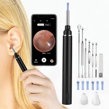 Ear Wax Removal, Wireless Otoscope Earwax Removal Tool, WiFi Ear Endoscope LED