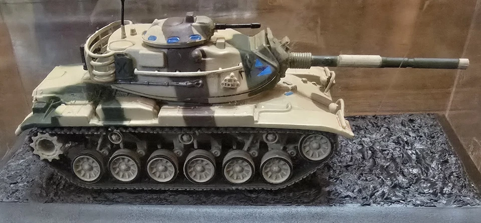 Tanque militar camuflado 51/4" Altaya 1999 1/72 A28420P - M60A3 - Exército egípcio - Imagem 4 de 4