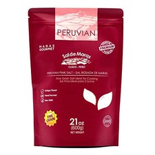 MARAS GOURMET Peruvian Pink Salt -| 21 oz. (600g) | (PINK SALT, FINE GRAIN)