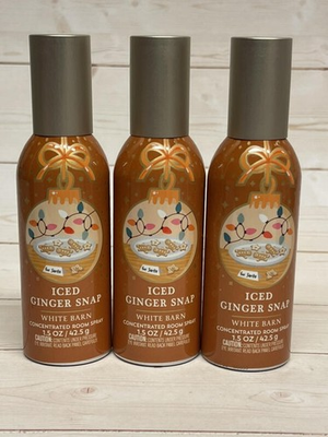 #ad #ad Bath amp; Body Works Iced Ginger Snap 1.5oz Room Spray x3 $24.32
