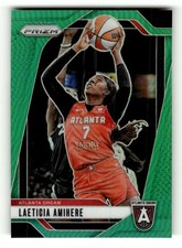 2024 Panini Prizm WNBA Prizms Green #54 Laeticia Amihere Atlanta Dream