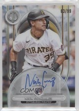 2024 Topps Tribute League Inauguration 63/99 Nick Gonzales #LIA-SOD Auto 19hu