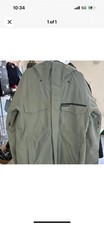 USED ONCE  Men's Burton Covert 2.0 2L Hooded Jacket Petrol Green Size LARGE