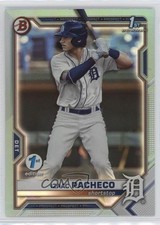 2021 Bowman Draft 1st Edition Sky Blue Foil Izaac Pacheco #BD-46 0b3