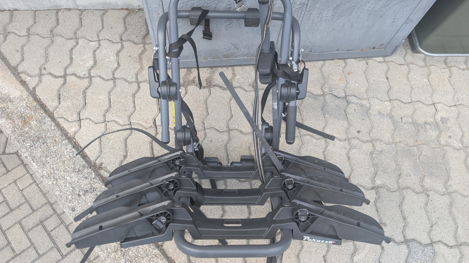 Peruzzo Pure Instinct Portabici Posteriore per 3 Biciclette - Nera