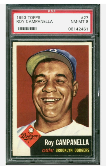1953 Topps Roy Campanella #27 PSA 8 NM MT