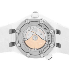 Audemars Piguet Royal Oak Offshore White Ceramic Auto Watch 15707CB.OO.A010CA.01 5