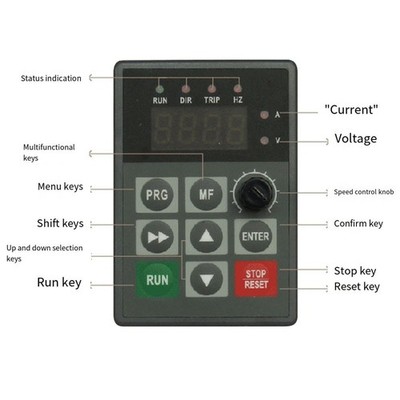 380V Output AC Converter f??r industrielle Anwendungen Hochleistungsdesign