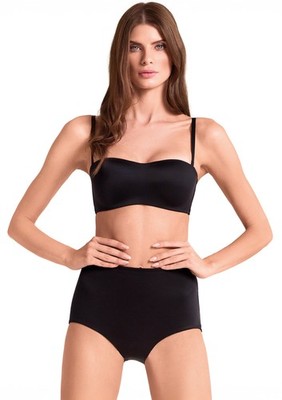 8051131207419 LORMAR BIUSTONOSZ BANDEAU FEEL 434L nero 75B LORMAR