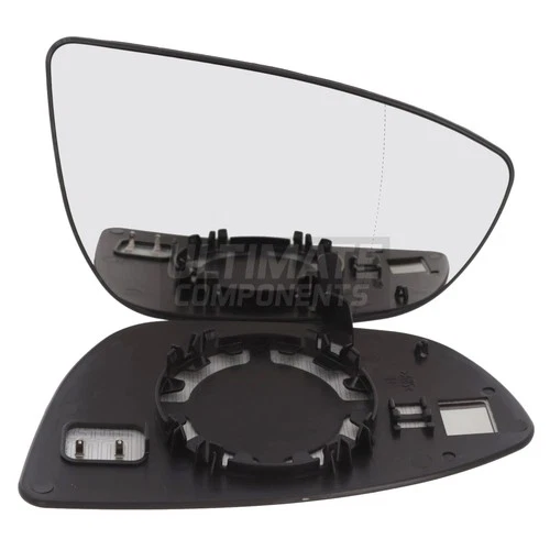 Wing Door Mirror Glass For Hyundai i20 BC3 2020-> Wide Angle Heated Drivers Side