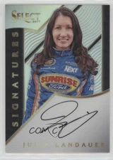 2017 Panini Select Signatures Julia Landauer #S-JL Rookie Auto RC 1t3