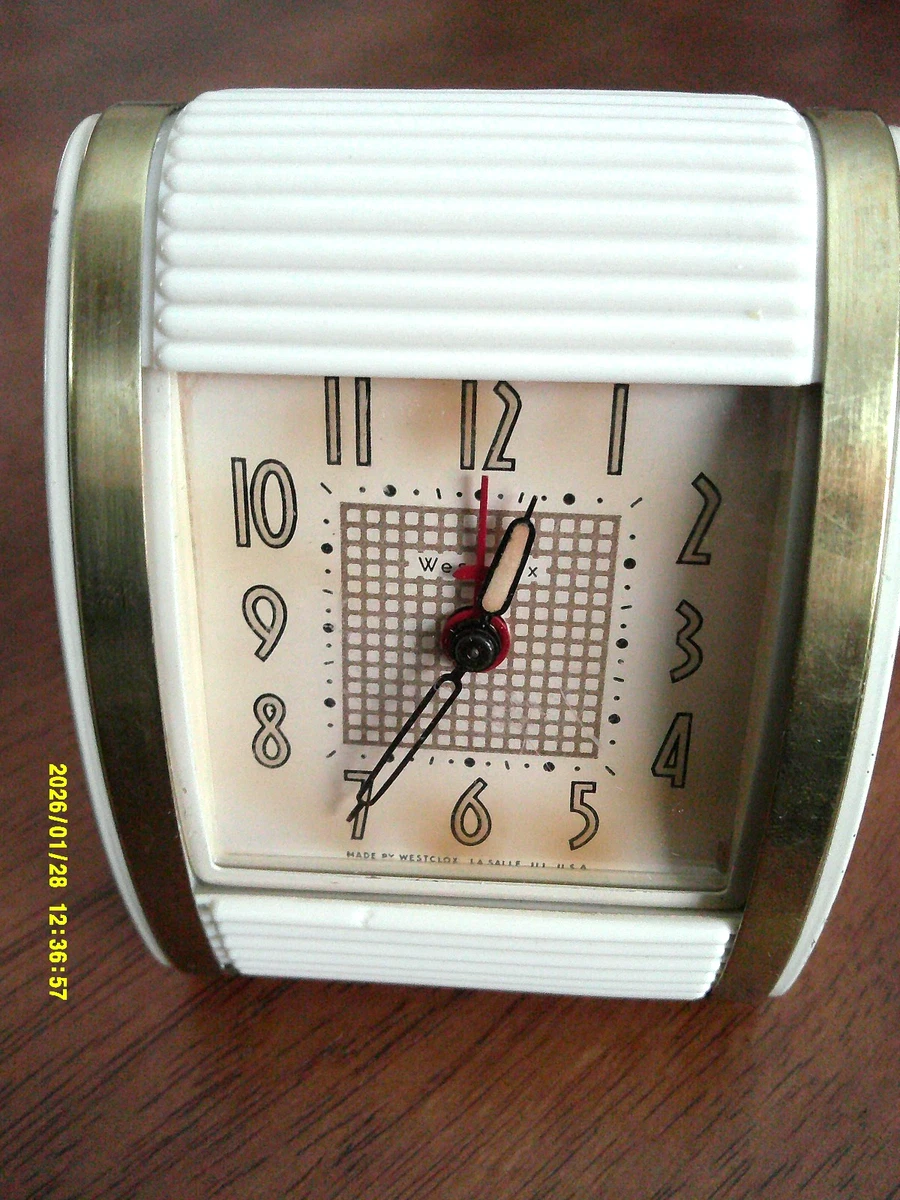 Westclox Travel Alarm Clock In Collectible Alarm Clocks (1930-1969