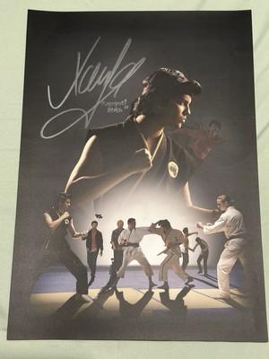 Xolo Mariduena Miguel Diaz Cobra Kai 1/1 Limited Autograph Poster