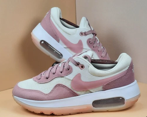 Taglia 6.5 (GS) Nike Air Max Motif Low Bianco Rosa Elementale