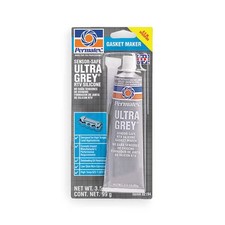Permatex Rigid, High Torque RTV Gasket Maker, 3.5 oz, Gray, Temp Range -65 to
