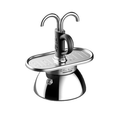 Bialetti 0007310 Cafetière Italienne Espresso Induction 100ml Schwarz