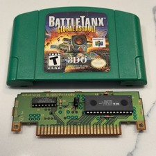 Battletanx Global Assault (Nintendo 64 N64, 1999) 100% Authentic TESTED
