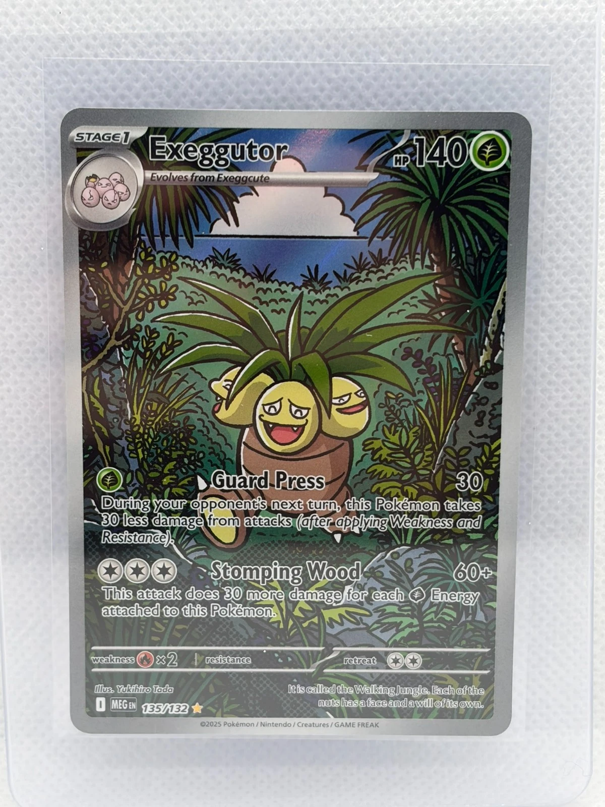 Exeggutor #135 Pokemon Mega Evolution