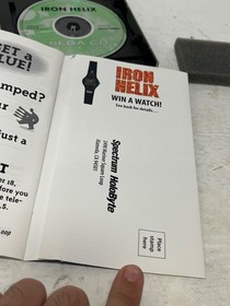  Iron Helix (Sega CD, 1994)  case, manual, game