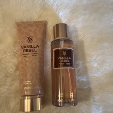 Victoria's Secret Vanilla Rebel SET Fragrance Mist  Body Lotion