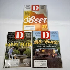 d dallas magazine lot Of 3 Armpit Cartier Print Ad Texas 2021 2022 Regional