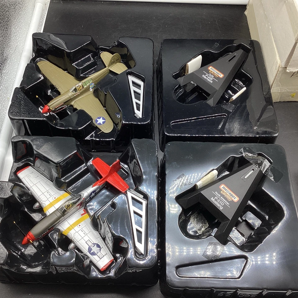 Matchbox Collectibles Platinum Edition Die Cast Fighter Plane Lot of 2 - Image 2 of 4