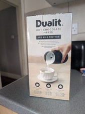 Dualit 340ml Hot Chocolate Maker And Milk Frother Black