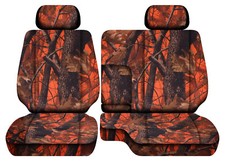 Fits 1989-1994 Toyota Pick Up Truck 60-40 Bench Camouflage Covers With Armrest