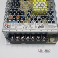Mean Well LRS-100-12 102W 12V 8.5A Single Output Switchable Power Supply