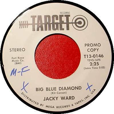 JACKY WARD 45 RPM - Big Blue Diamond - Bild 1 von 1