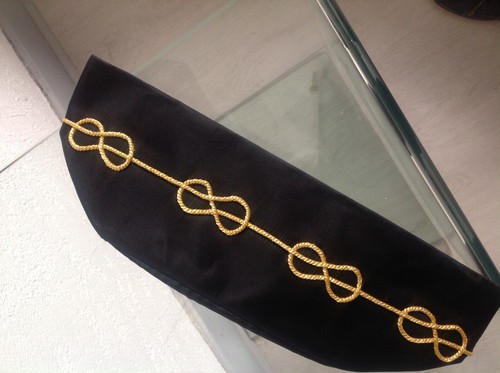 Franc maçonnerie chapeau de maître lac d'amour masonic hat - Afbeelding 2 van 2