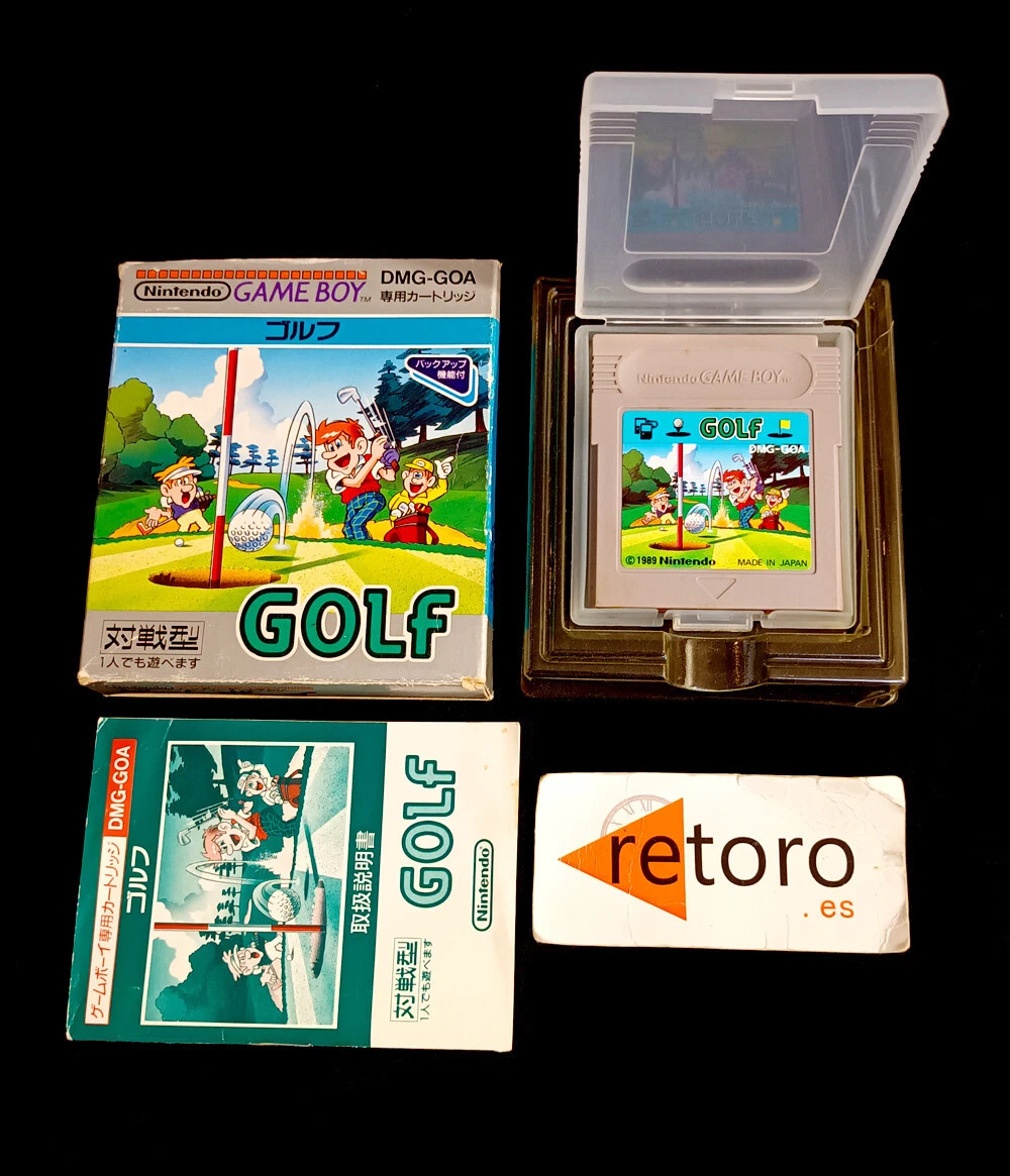 GOLF NINTENDO GAME BOY GB JAP Gameboy Complete