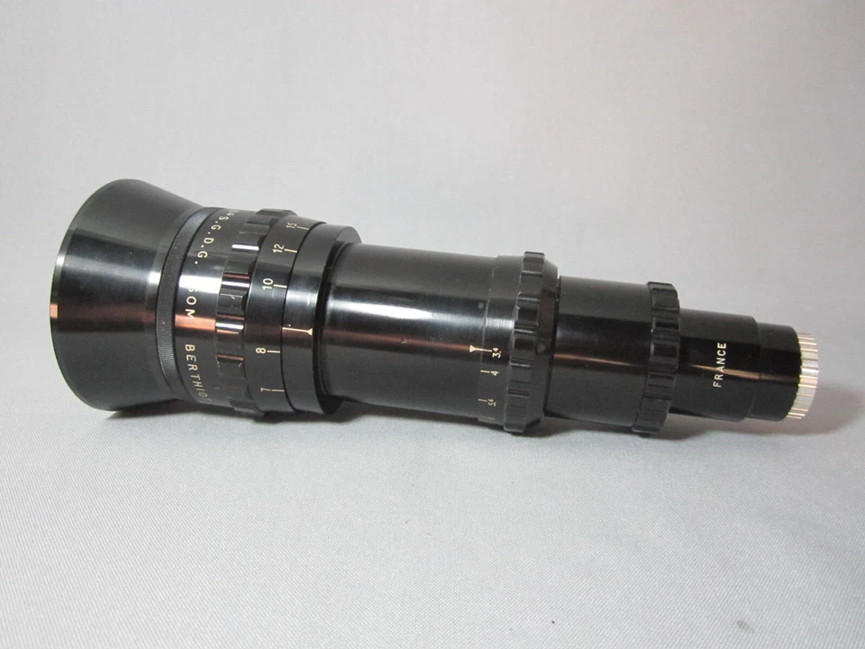 SUPER-16! 🔥SOM BERTHIOT 25-100MM C-MOUNT ZOOM LENS for BOLEX 16MM MOVIE CAMERA - Image 3 of 4