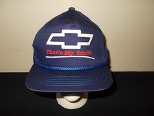 VTG-1990s Chevy Chevrolet Thats My Truck Motors rope snapback hat sku21