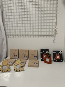 Ghost & Pumpkin Picture Frames By Sonoma - Lot Of 8