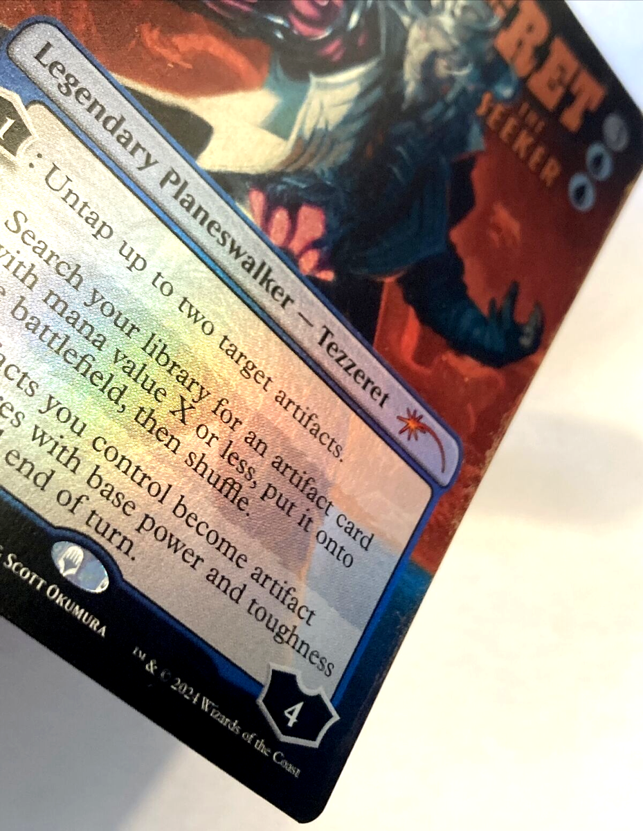 MTG Tezzeret the Seeker RAINBOW FOIL Secret Lair Drop 1619 NM | eBay