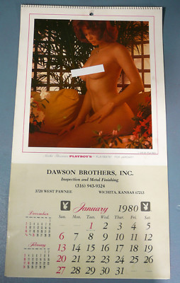 1980 Playboy Playmate Advertising Wall Calendar Dawson Brother, Inc. Wichita, KS
