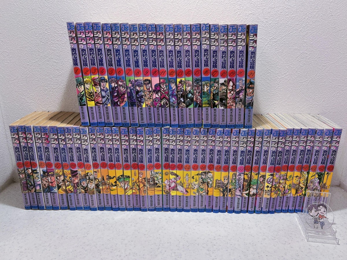 JoJo's Bizarre Adventure Vol.1-63 Manga Full set Comics Part1-5