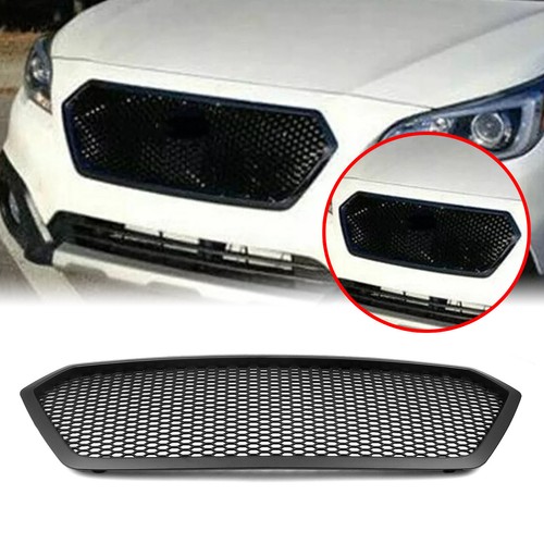 Car Front Bumper Grille Grill For Subaru Legacy Outback 2015-2017 16 Matte Black - Picture 17 of 17