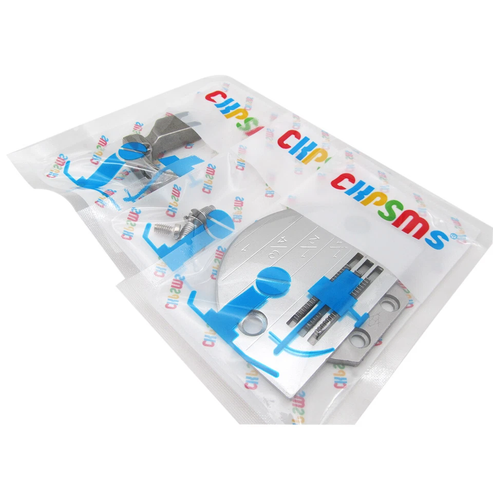 Needle Plate Feed Dog Presser Foot Set for Juki DDL-8700 • DDL-5550 • Consew 230 - Image 4 of 4