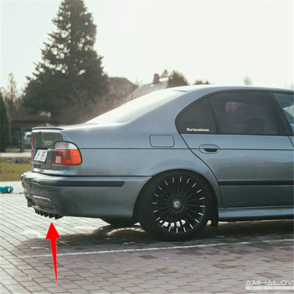 34x5" Fit For Hyundai Sonata 06-10 Rear Bumper Diffuser Fin Splitter Universal  Foto 3 de 4