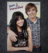 Vanessa Hudgens & Zac Efron - Autogrammkarte ...