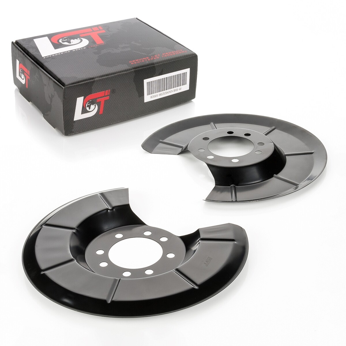 2x Anchor Plate Protection Plate Brake Disc Brake Cover Rear for MAZDA 3 BK BL