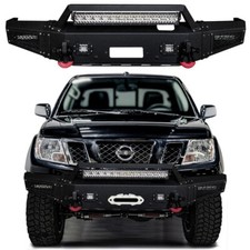 Vijay Fit 2005-2021 Nissan Frontier Front Bumper With 5xled Lights And D-rings Vijay Fit 2005-2021 Nissan Frontier Front Bumper With 5xled Lights And D-rings