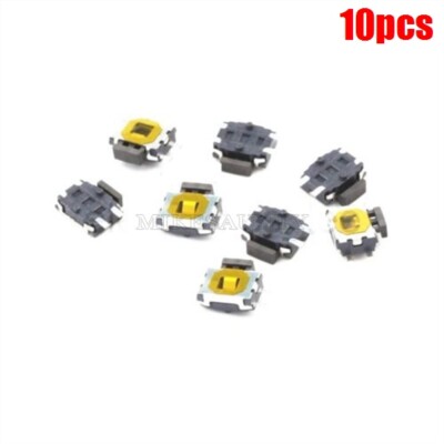 10Pcs 4Pin Smd Tact Power Side Turtle Type Switch Button Ic New wc