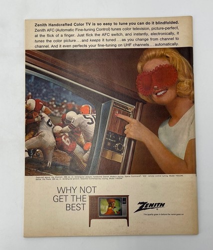 CLEVELAND BROWNS vs WASHINGTON REDSKINS Football Program NOV. 26, 1967 - Picture 2 of 3