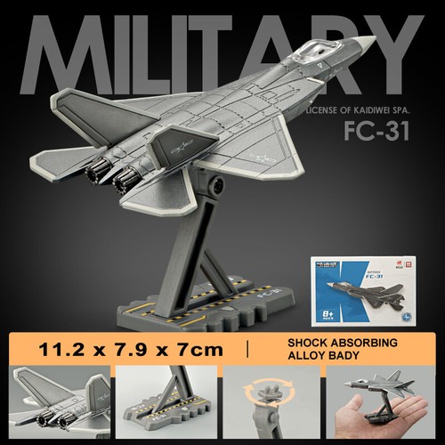 1/200 J-20 Military Fighter Jets J-31 Y-20 Transport Plane Miniature Model Alloy - Picture 14 of 14